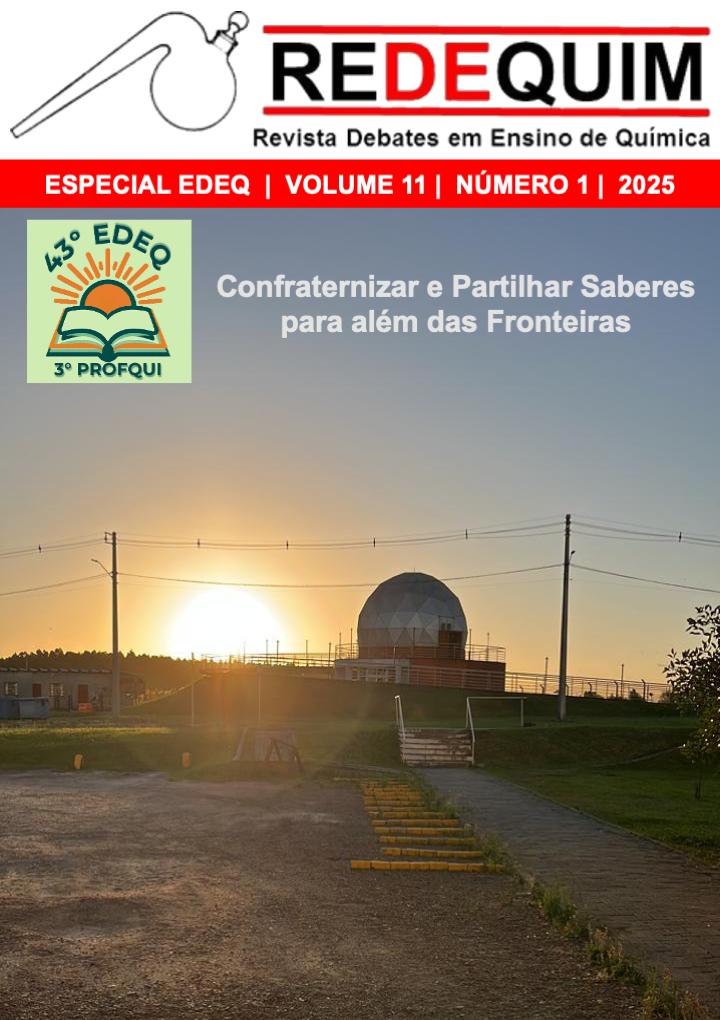 					Visualizar v. 11 n. Especial (2025): Especial - 43º Encontro de Debates sobre o Ensino de Química (EDEQ)
				