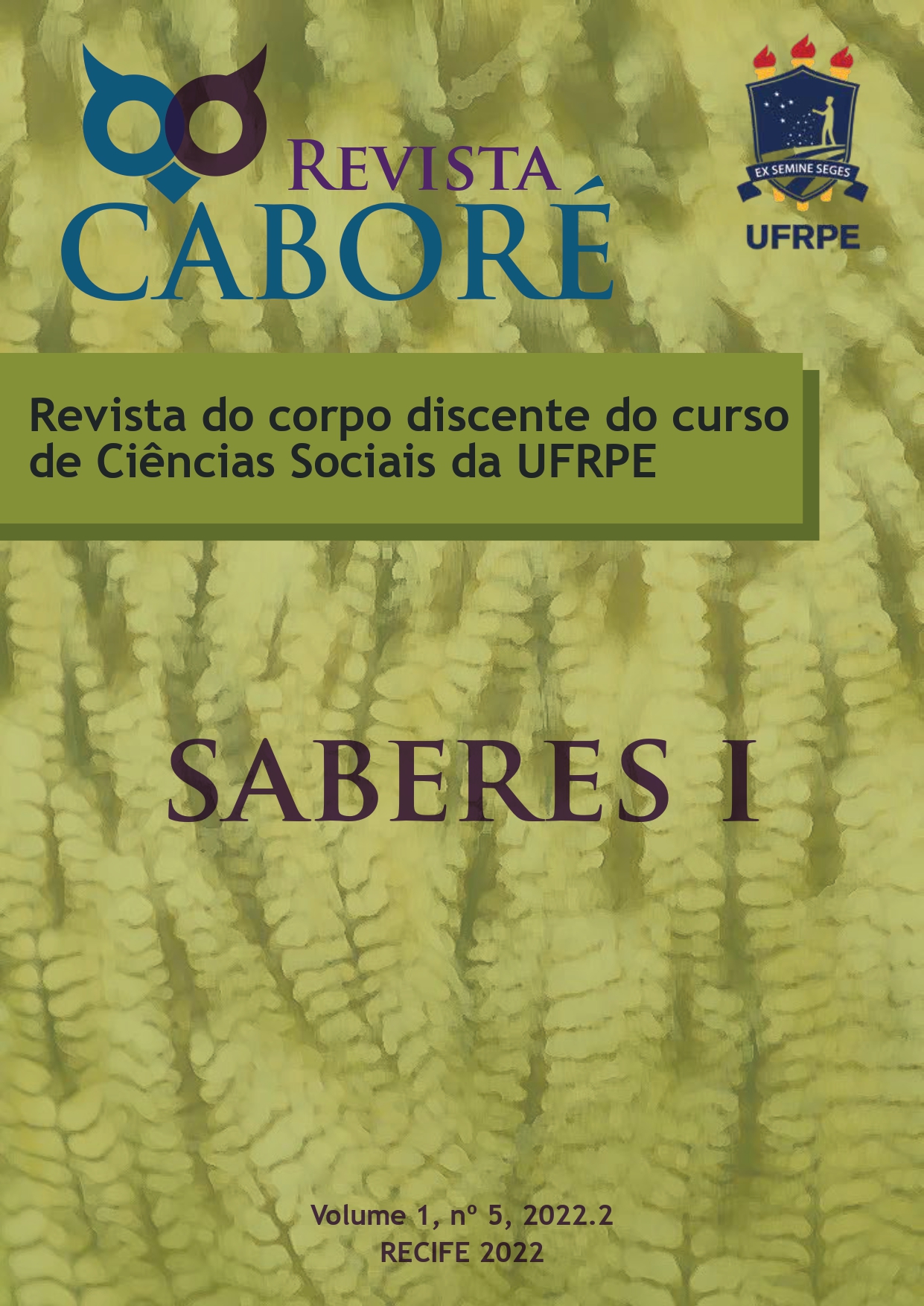 					View Vol. 1 No. 5 (2022): Revista Caboré
				